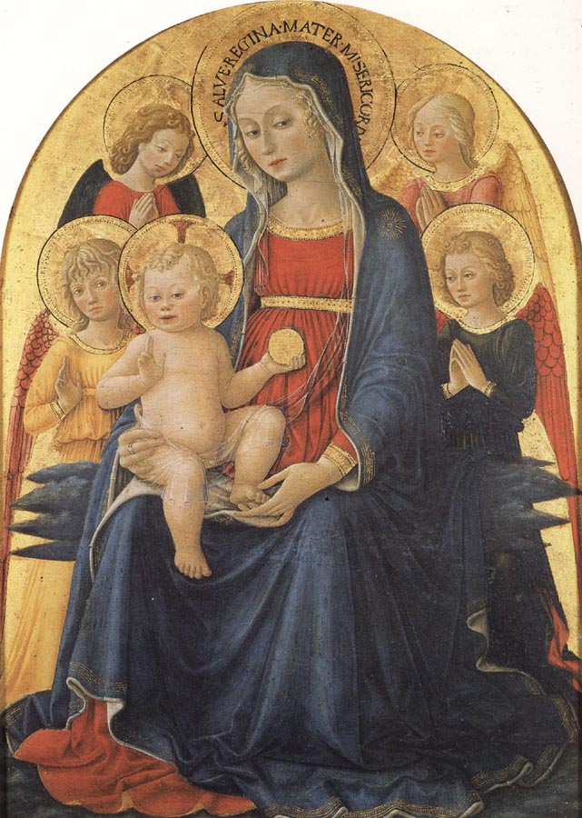 Madonna and Child with Angels